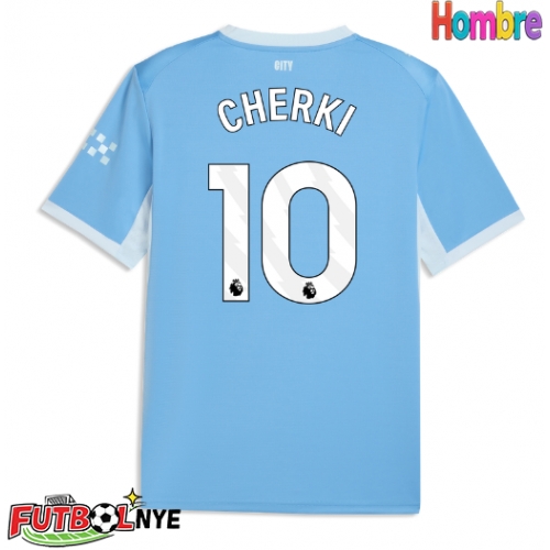 Camiseta Manchester City Rayan Cherki #10 Primera Equipación 2026-27 manga corta